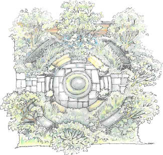 Bloom 2012 Garden Designers Select Dierdre Penders Machnamh / Reflection Garden as Favourite